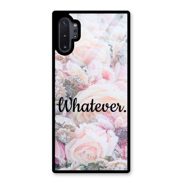 Whatever Glass Back Case for Galaxy Note 10 Plus