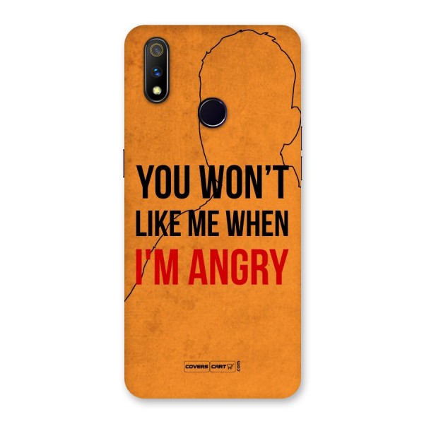 When I M Angry Back Case for Realme 3 Pro