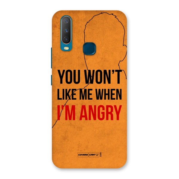 When I M Angry Back Case for Vivo Y17