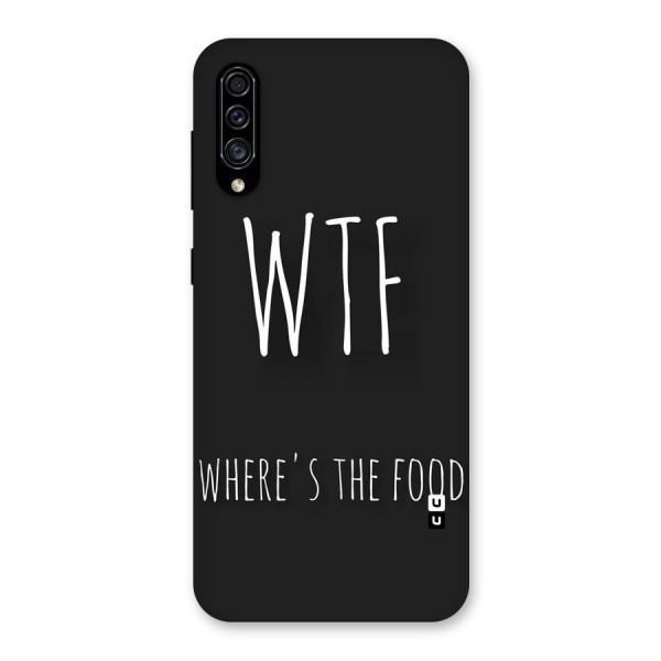 Where The Food Back Case for Galaxy A30s