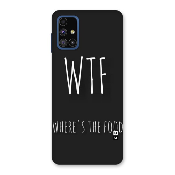 Where The Food Back Case for Galaxy M51