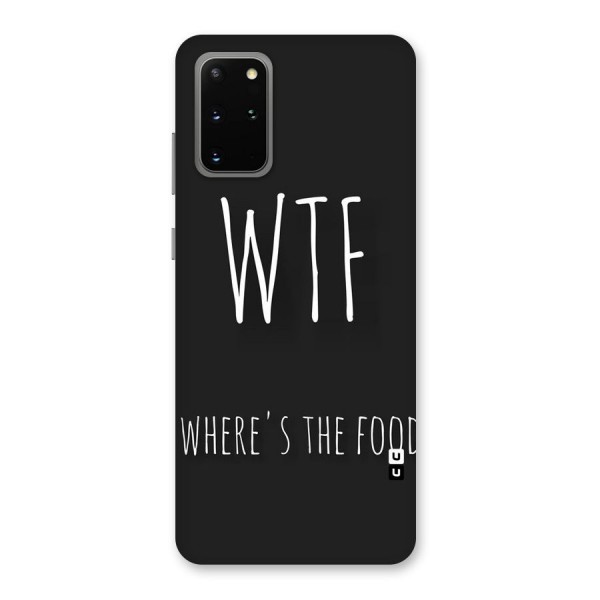 Where The Food Back Case for Galaxy S20 Plus