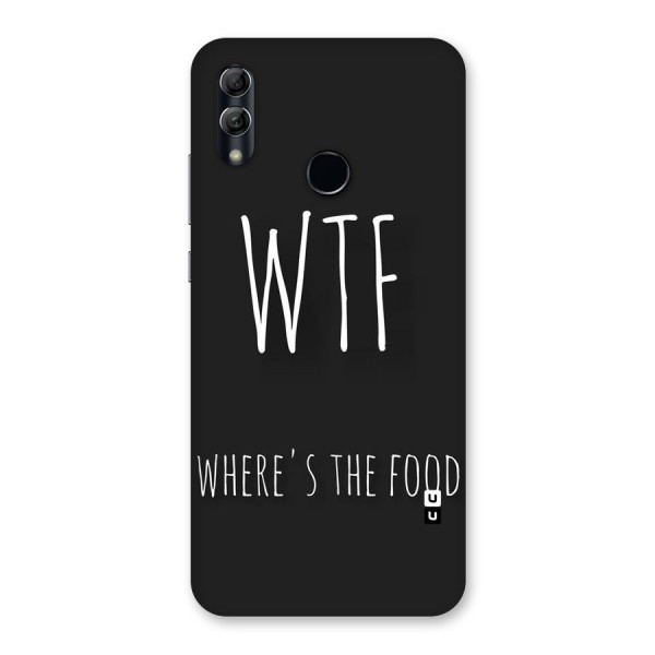 Where The Food Back Case for Honor 10 Lite