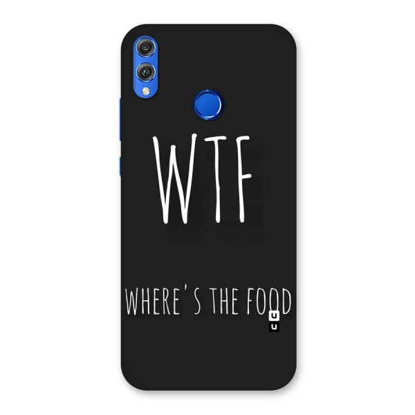 Where The Food Back Case for Honor 8X