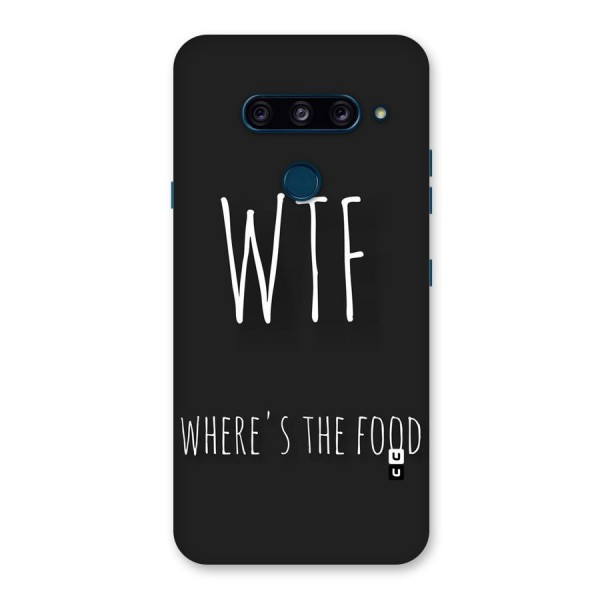 Where The Food Back Case for LG  V40 ThinQ