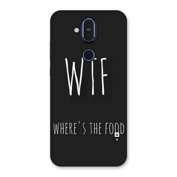 Where The Food Back Case for Nokia 8.1