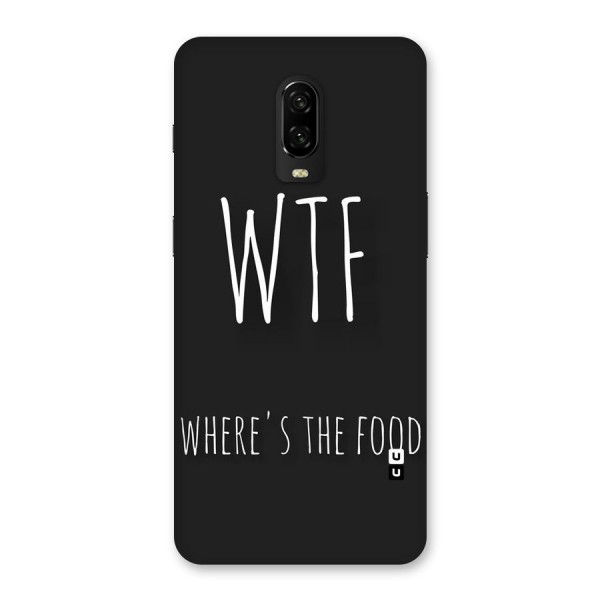 Where The Food Back Case for OnePlus 6T