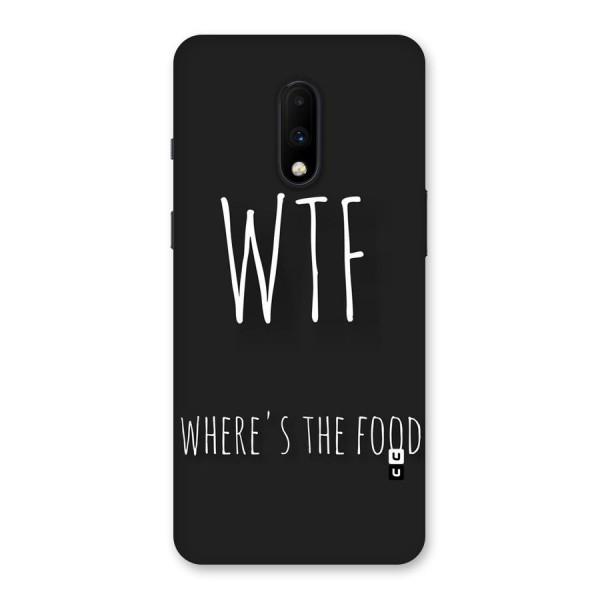 Where The Food Back Case for OnePlus 7