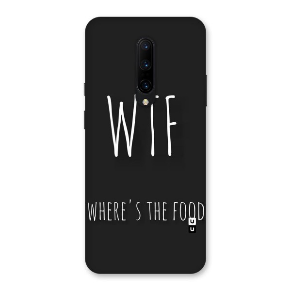 Where The Food Back Case for OnePlus 7 Pro