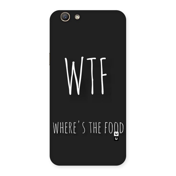 Where The Food Back Case for Oppo A59