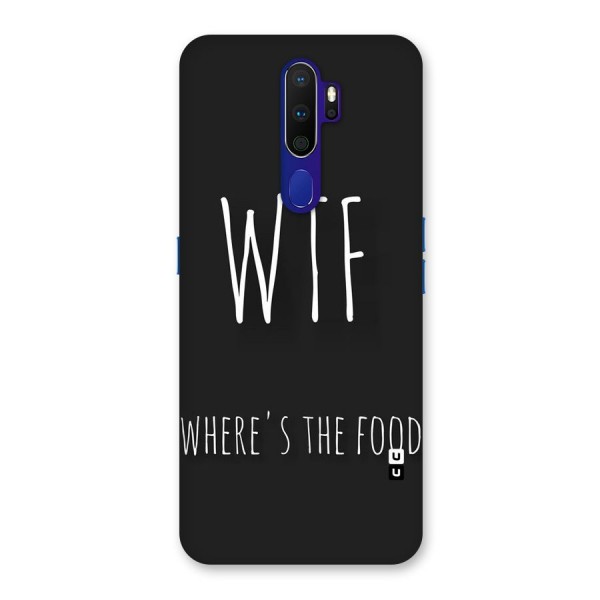Where The Food Back Case for Oppo A9 (2020)