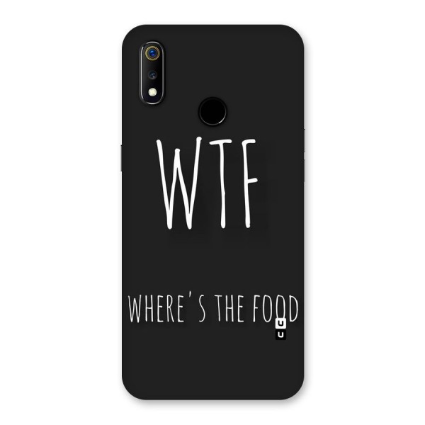 Where The Food Back Case for Realme 3