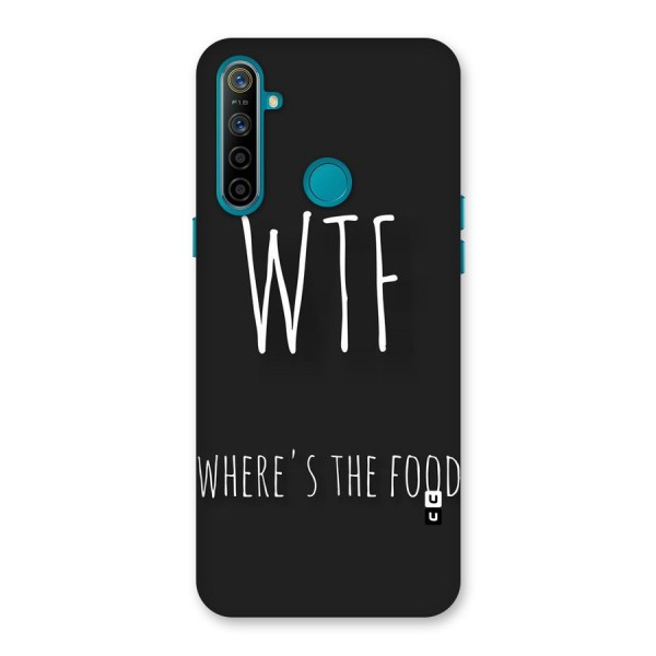 Where The Food Back Case for Realme 5i