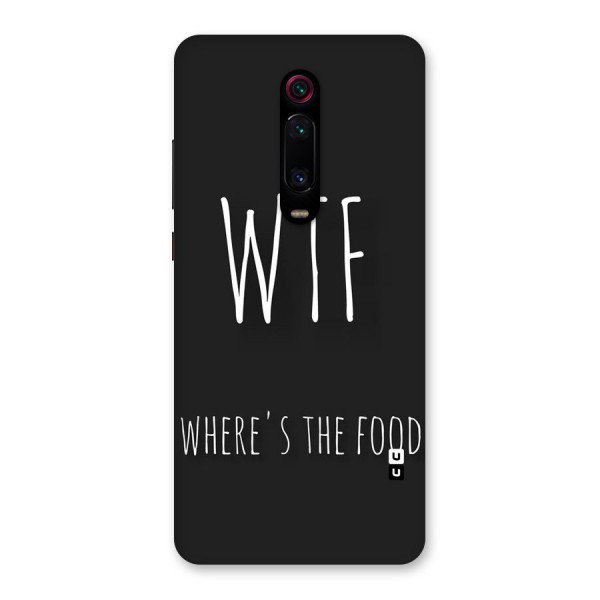 Where The Food Back Case for Redmi K20 Pro
