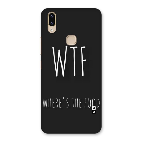 Where The Food Back Case for Vivo V9 Youth