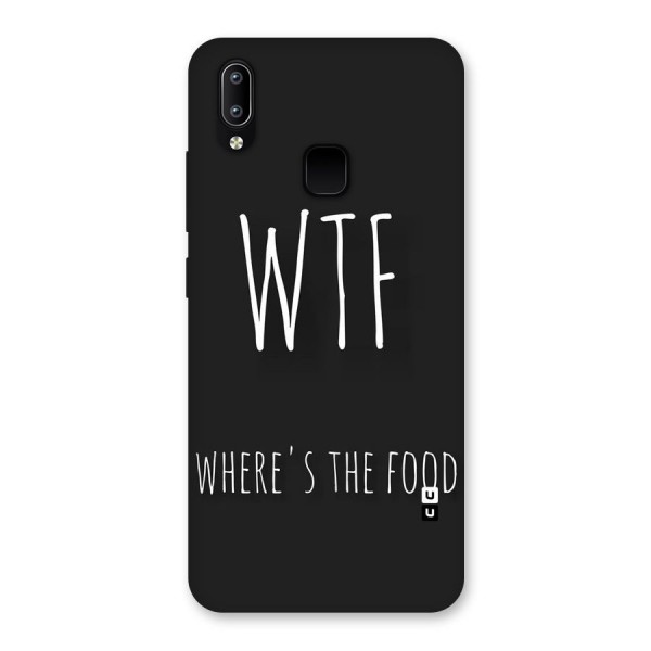 Where The Food Back Case for Vivo Y95