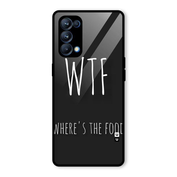 Where The Food Glass Back Case for Oppo Reno5 Pro 5G