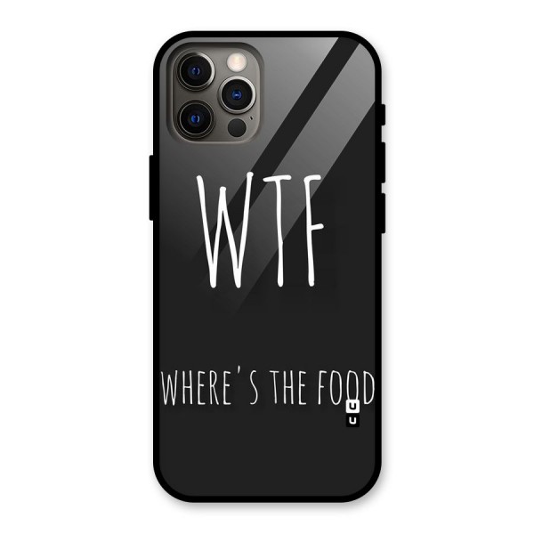 Where The Food Glass Back Case for iPhone 12 Pro