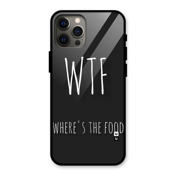 Where The Food Glass Back Case for iPhone 12 Pro Max