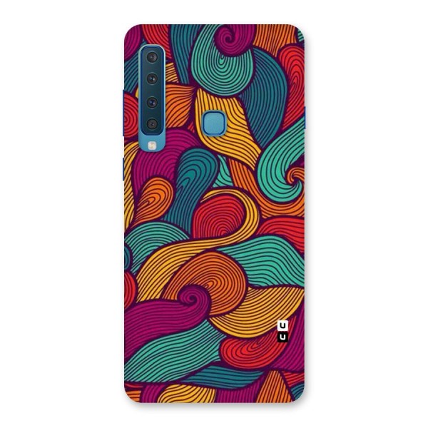 Whimsical Colors Back Case for Galaxy A9 (2018)