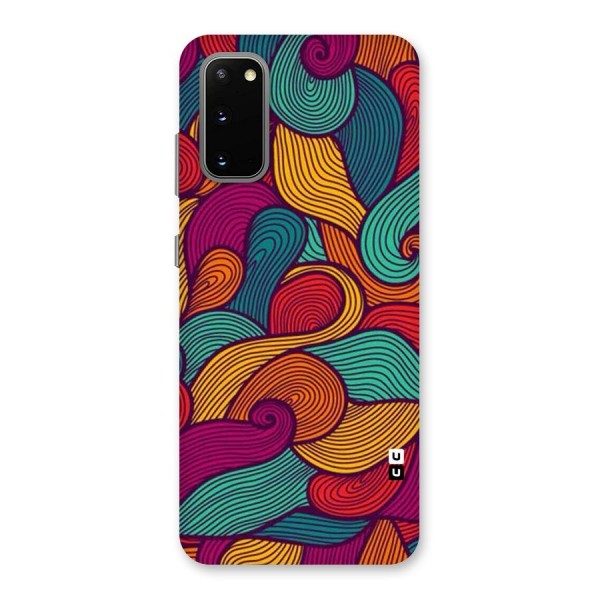 Whimsical Colors Back Case for Galaxy S20