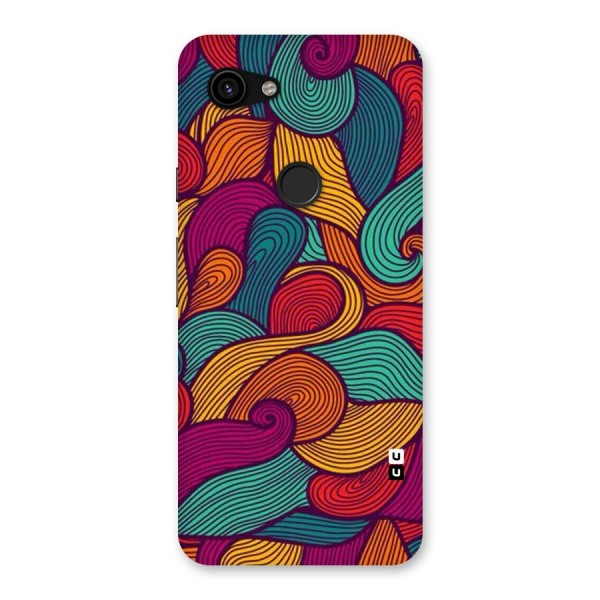 Whimsical Colors Back Case for Google Pixel 3a