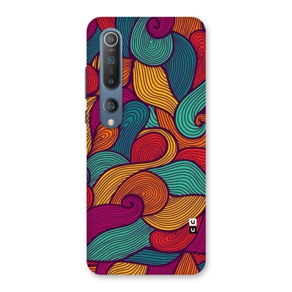 Whimsical Colors Back Case for Mi 10