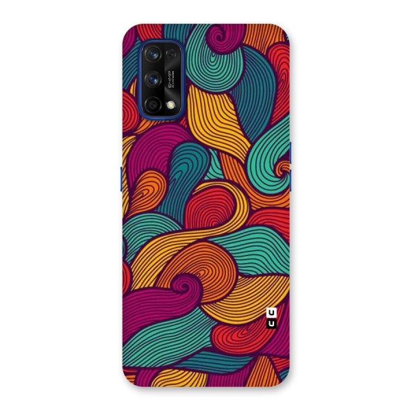 Whimsical Colors Back Case for Realme 7 Pro