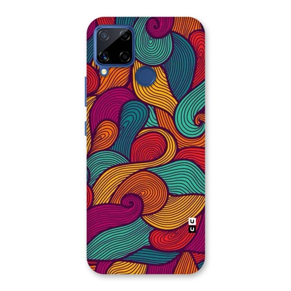 Whimsical Colors Back Case for Realme C12