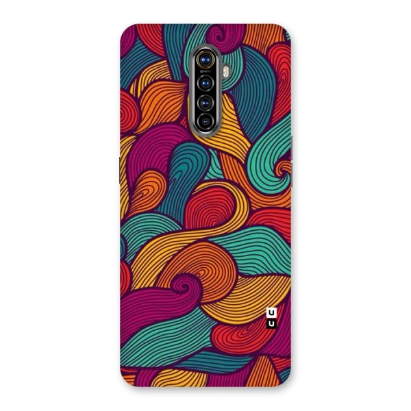 Whimsical Colors Back Case for Realme X2 Pro