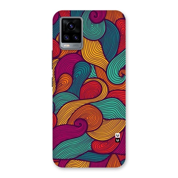 Whimsical Colors Back Case for Vivo V20