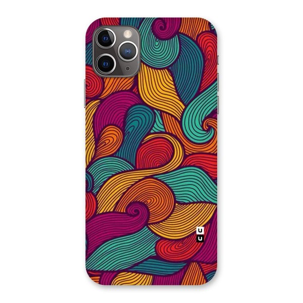 Whimsical Colors Back Case for iPhone 11 Pro Max