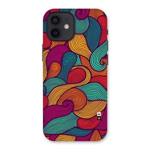 Whimsical Colors Back Case for iPhone 12