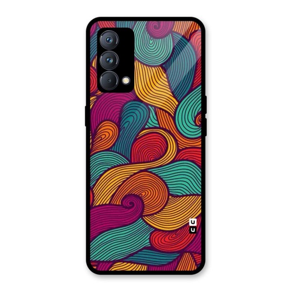Whimsical Colors Glass Back Case for Realme GT Master Edition
