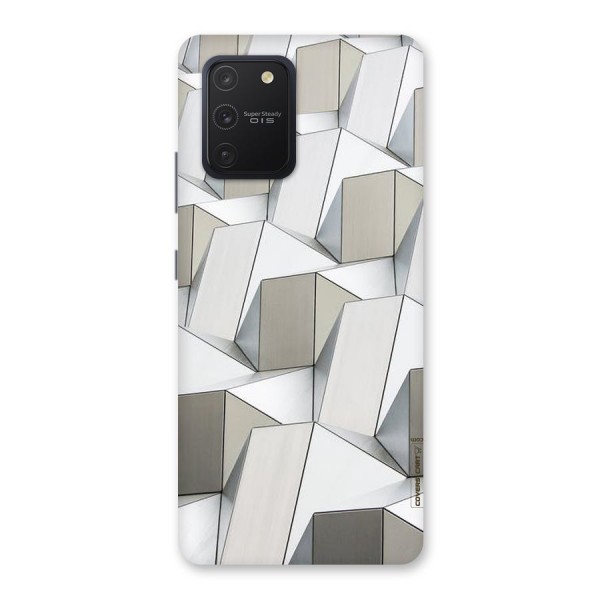 White Abstract Art Back Case for Galaxy S10 Lite