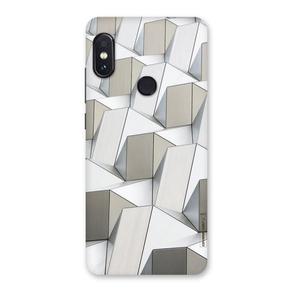 White Abstract Art Back Case for Redmi Note 5 Pro