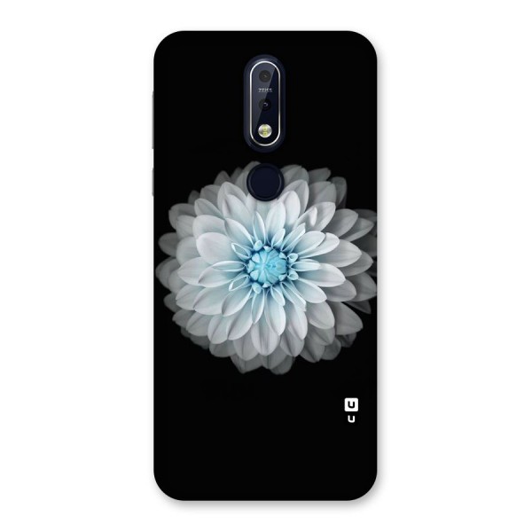 White Bloom Back Case for Nokia 7.1