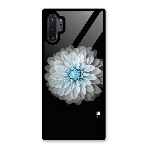 White Bloom Glass Back Case for Galaxy Note 10 Plus