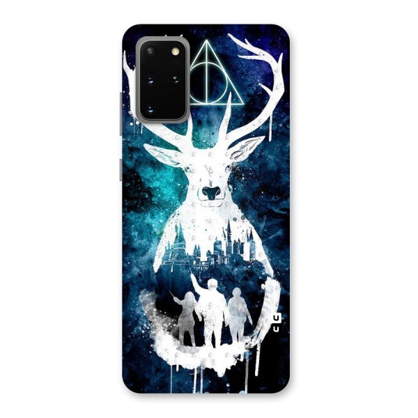 White Deer Back Case for Galaxy S20 Plus