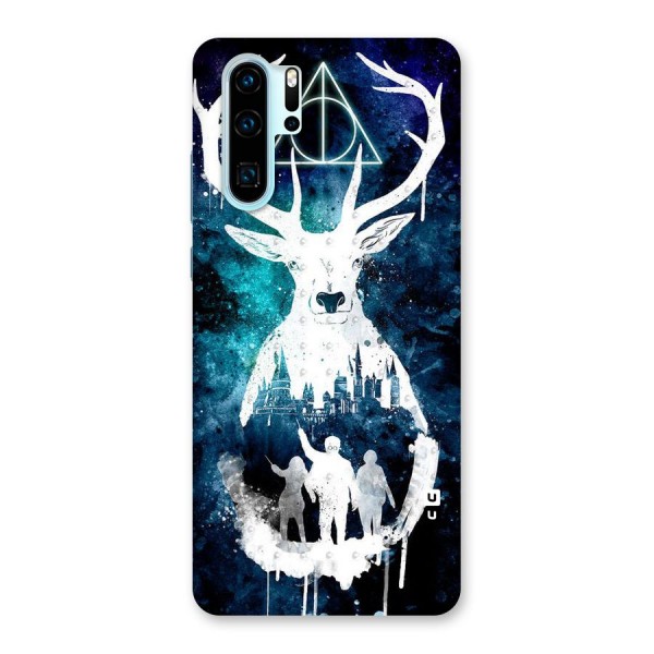 White Deer Back Case for Huawei P30 Pro