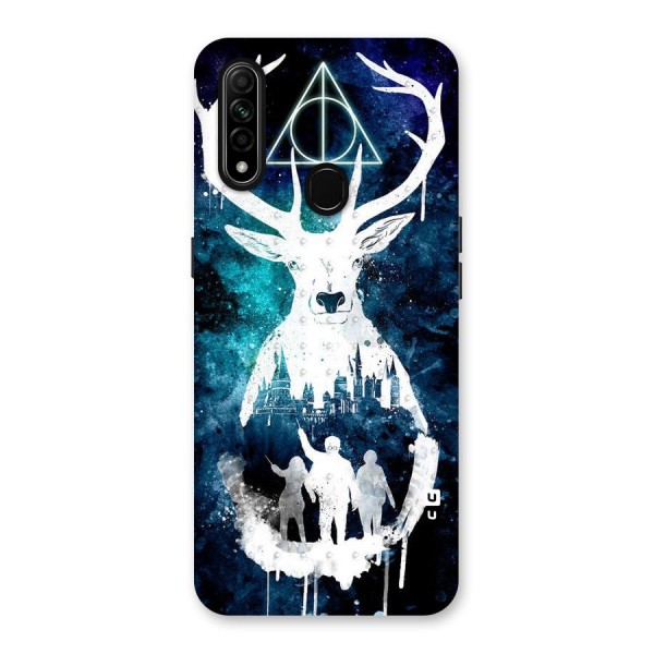 White Deer Back Case for Oppo A31