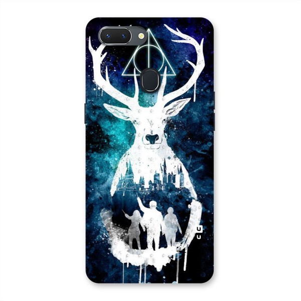 White Deer Back Case for Oppo Realme 2