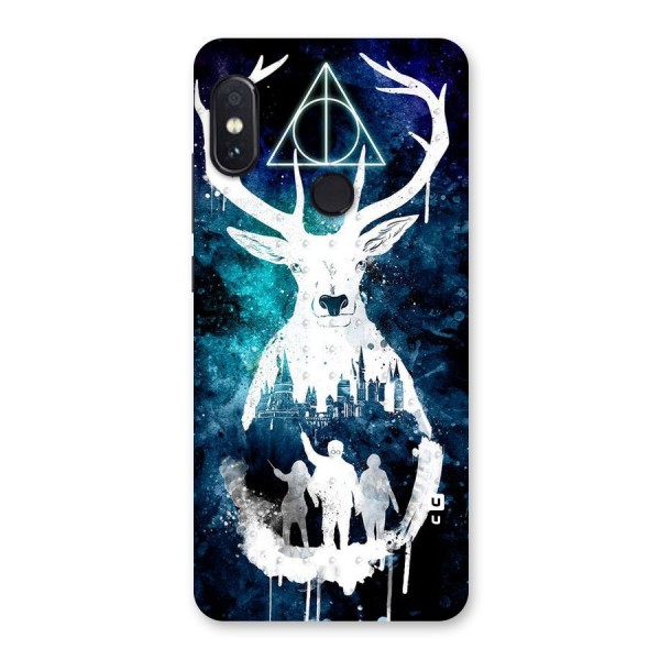 White Deer Back Case for Redmi Note 5 Pro