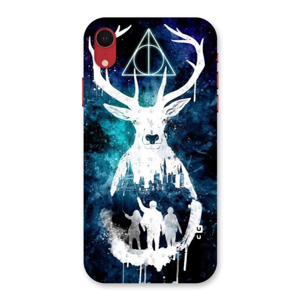 White Deer Back Case for iPhone XR