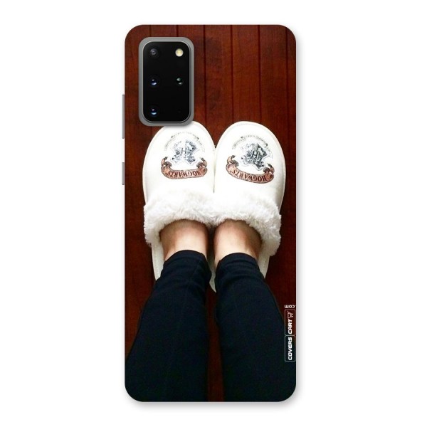 White Feets Back Case for Galaxy S20 Plus