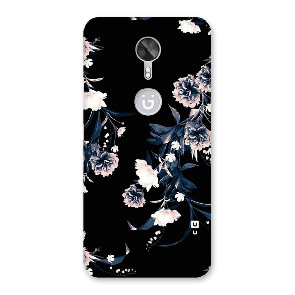 White Flora Back Case for Gionee A1