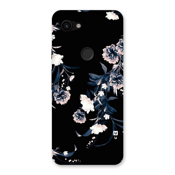 White Flora Back Case for Google Pixel 3a