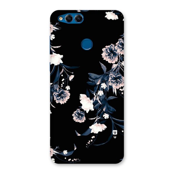 White Flora Back Case for Honor 7X