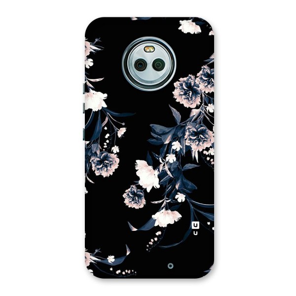 White Flora Back Case for Moto X4