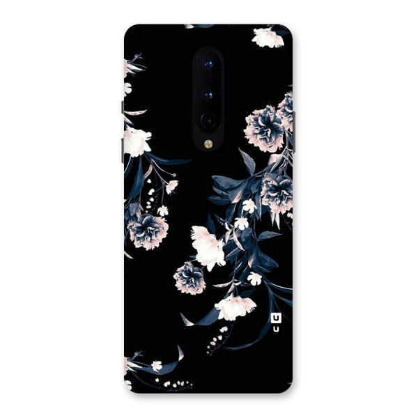 White Flora Back Case for OnePlus 8